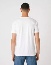 MĘSKI T-SHIRT WRANGLER SS PHOTO W TEE WHITE W7G7D3989 112131830